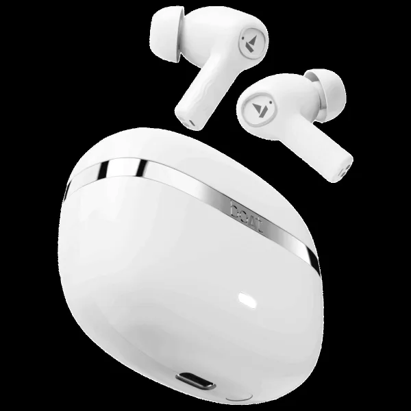 boAt Nirvana Ion TWS Earbuds with Environmental Noise Cancellation (IPX4 Water Resistant, 120 Hours Playback, Ivory White)