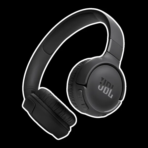 JBL Tune 520BT Bluetooth Headphone with Mic (Pure Bass Sound, On Ear, Black)
