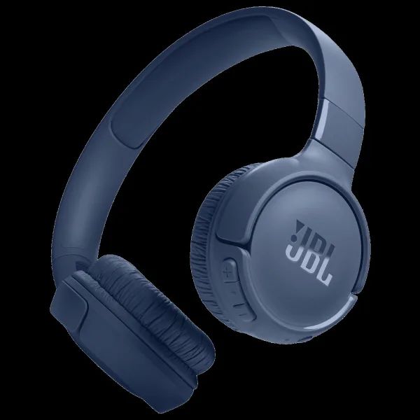 JBL Tune JBLT520BTBLU Bluetooth Headphone with Mic (Pure Bass Sound, On Ear, Blue)