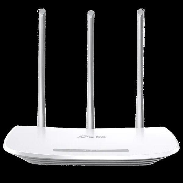 Tp-Link TL-WR845N Single Band WiFi 4 Router (3 Antennas, 5 LAN Ports, 2×2 MIMO, White)