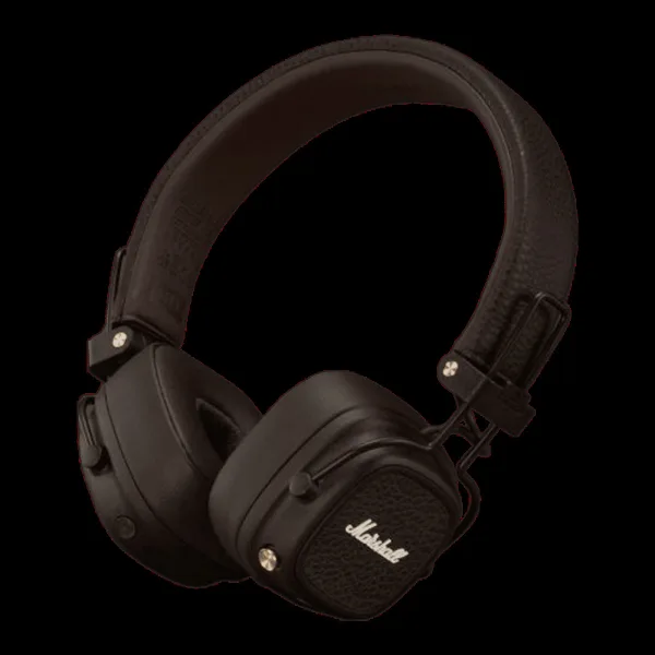 Marshall Major V Bluetooth Headphone with Mic (Upto 100 Hours Playback, On Ear, Brown)