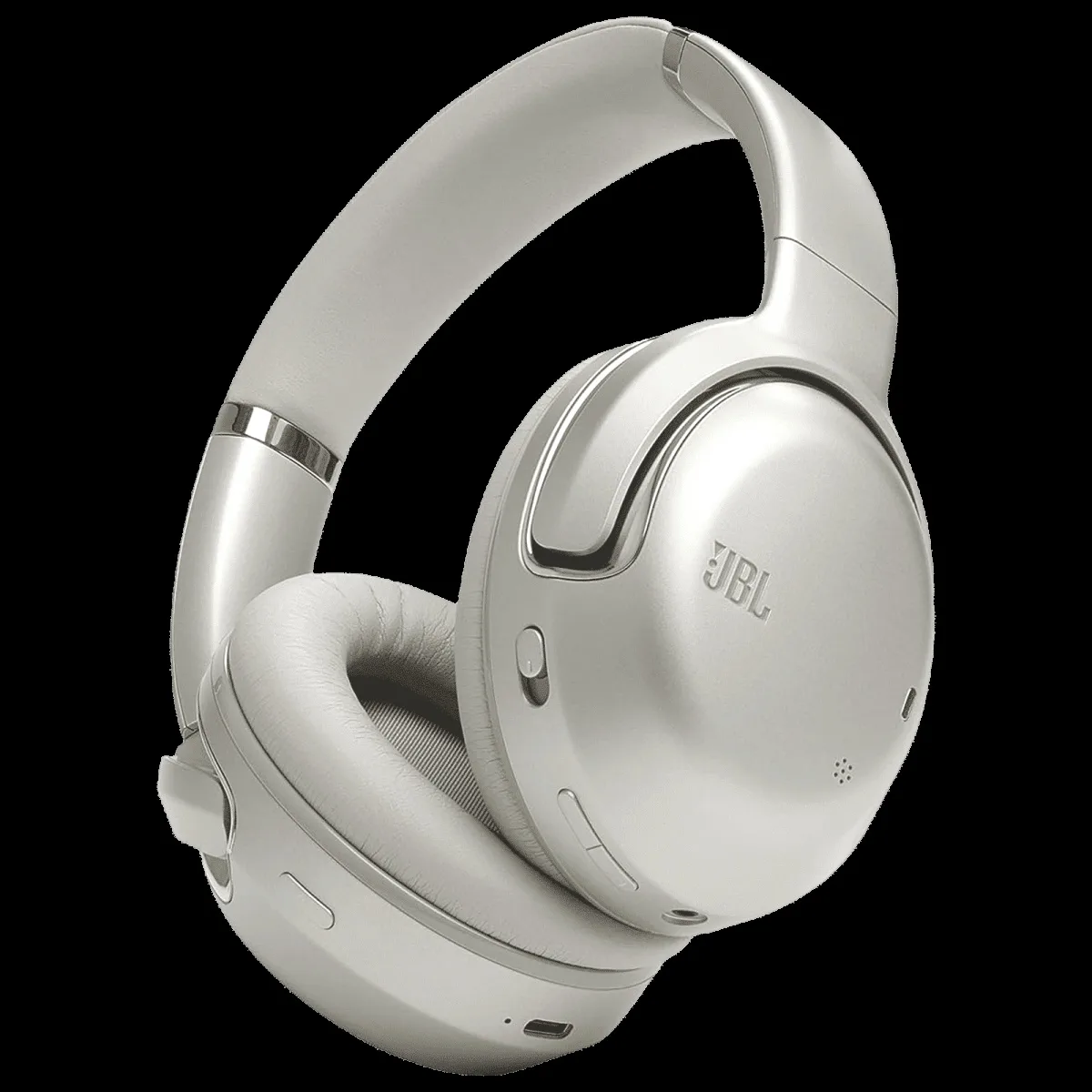 JBL Tour One M2 Bluetooth Headphone with Mic (Upto 50 Hours Playback, Over Ear, Champagne Gold)