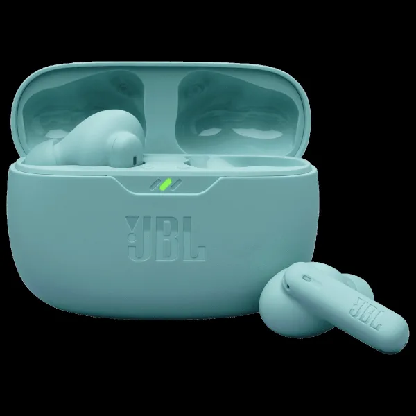 JBL Wave Beam 2 TWS Earbuds with Active Noise Cancellation (IP54 Water Resistant, 40 Hours Playtime, Blue)