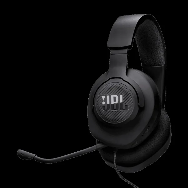 JBL Quantum 100M2 Wired Gaming Headset (Detachable Microphone, Over Ear, Black)
