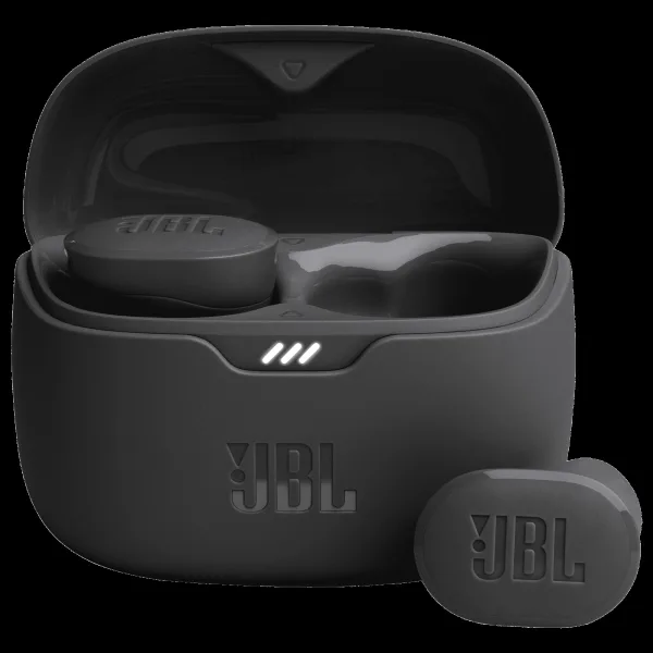JBL Tune Buds JBLTBUDSBLK TWS Earbuds with Active Noise Cancellation (IP54 Water Resistance, Pure Bass Sound, Black)