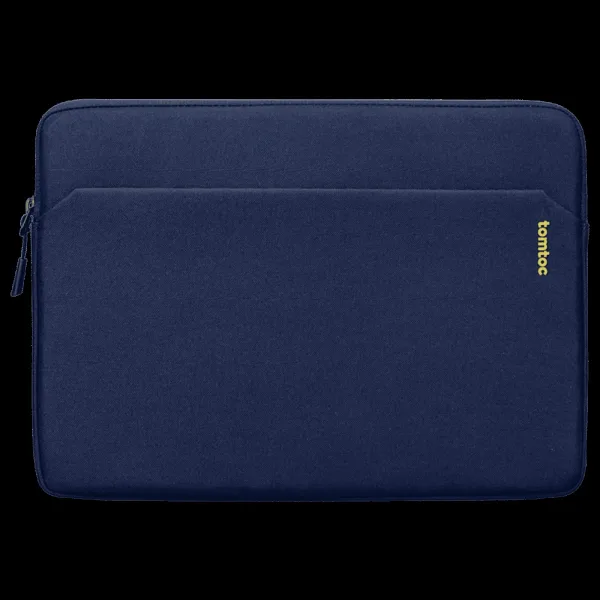 tomtoc Light A18 Recycled Fabric Laptop Sleeve for 14 Inch Laptop (Water Resistant, Dark Blue)