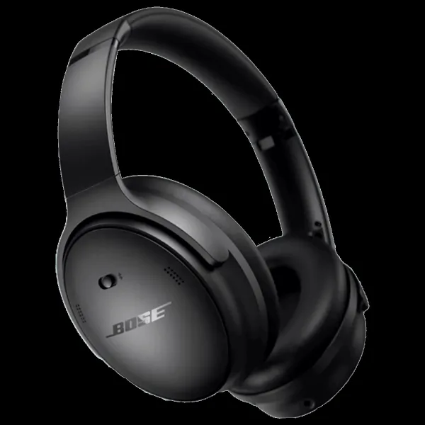 BOSE QuietComfort Bluetooth Headphone with Mic (Upto 24 Hours Playback, Over Ear, Black)