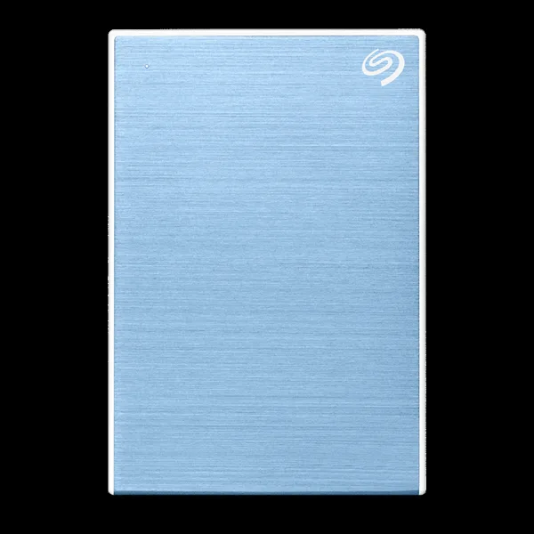 Seagate One Touch 4TB Micro USB Type-B Portable Hard Disk Drive (Password Protected, Light Blue)