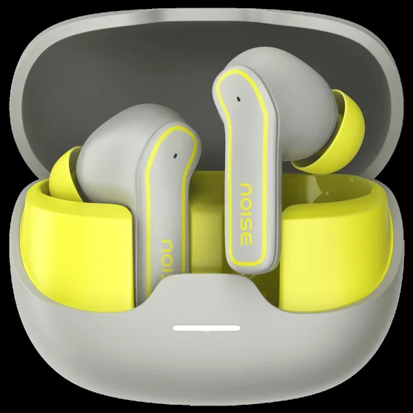 noise Pop Buds TWS Earbuds with Environmental Noise Cancellation (IPX5 Water Resistant, Hyper Sync, Steel Pop)