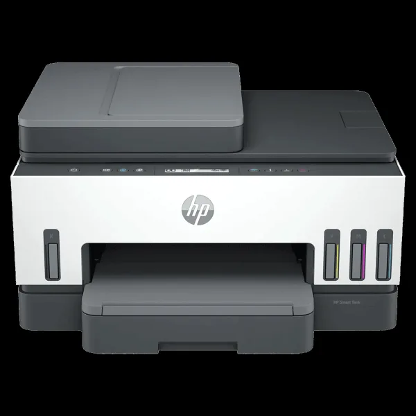 HP Smart Tank 750 All in One Wi-Fi Inkjet Printer with Automatic Ink Sensor (Auto Duplex Printing, Black)