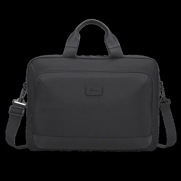 Sunmi Polyester Laptop Business Messenger Bag for 15.6 Inch Laptop (10 L, Front Zipper Pocket, Black)