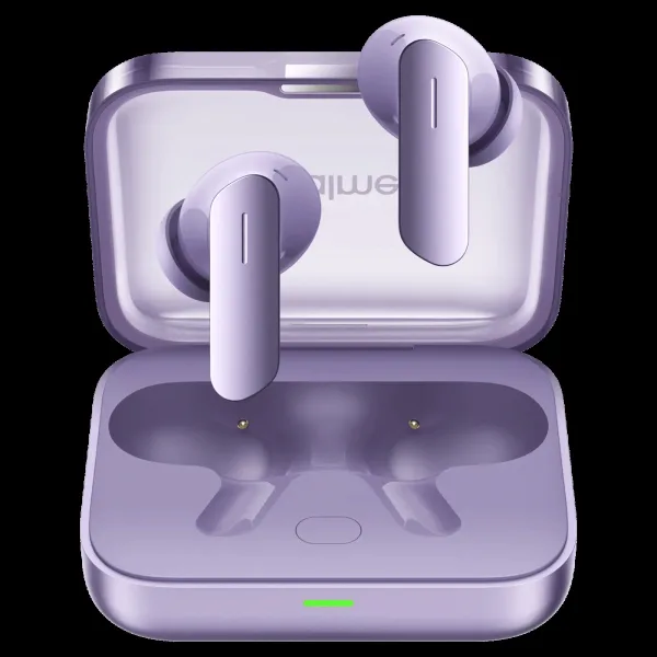 realme Buds Air 7 TWS Earbuds with Active Noise Cancellation (IP55 Water & Dust Resistant, Google Fast Pair, Lavender Purple)