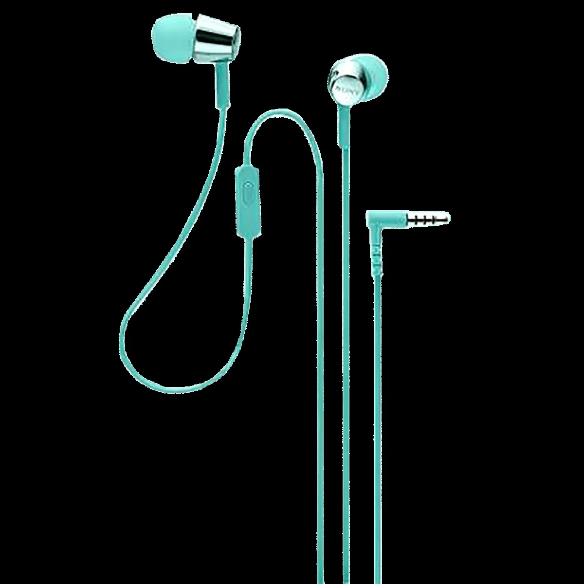 SONY MDR-EX155APLQIN Wired Earphone with Mic (In Ear, Light Blue)