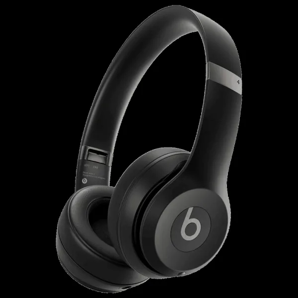 beats Solo 4 Bluetooth Headphone with Mic (Siri Voice Assistant, On Ear, Matt Black)