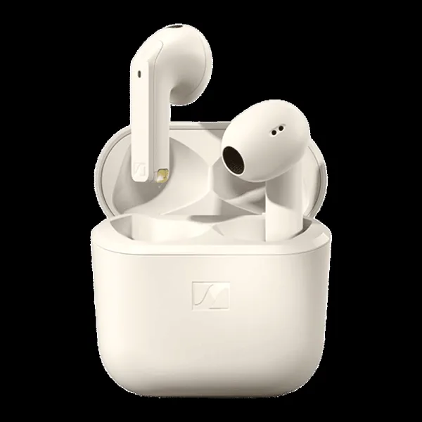 SENNHEISER Accentum Open OTW1CRM TWS Earbuds (IPX4 Splash & Sweat Resistance, Sennheiser Sound Tuning, Cream)