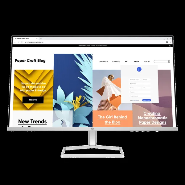 HP Series 5 527sf 68.58 cm (27 inch) Full HD IPS Panel Monitor with 3 Sided Micro Edge Bezel