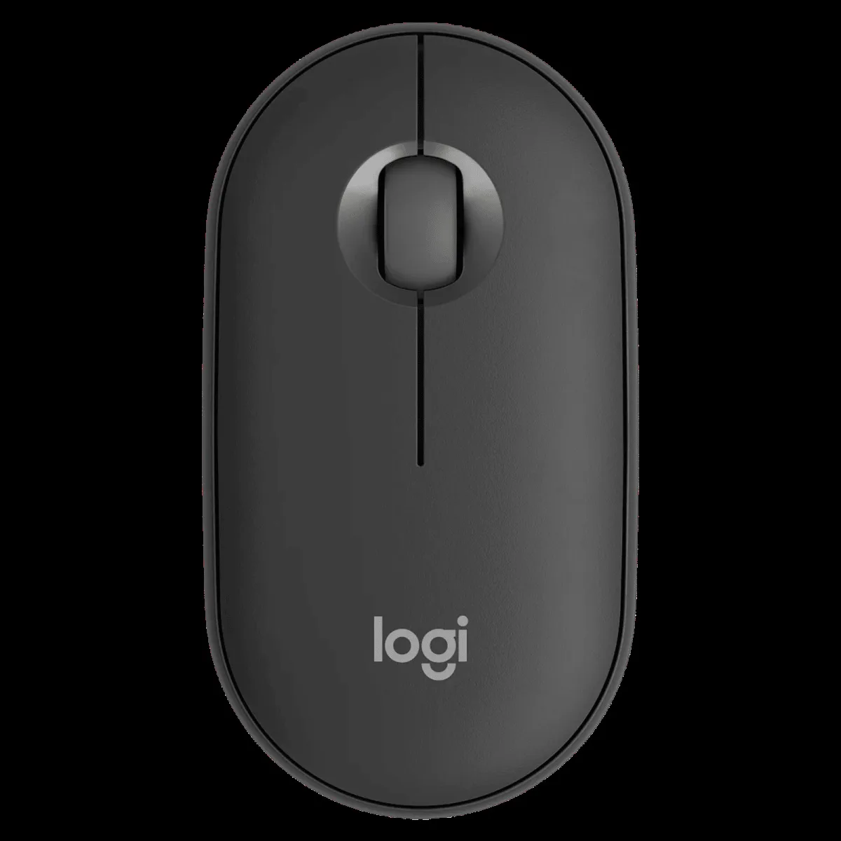 logitech Pebble Mouse 2 Wireless Optical Mouse with Silent Click Buttons (1000 DPI, Ultra Portable, Tonal Graphite)