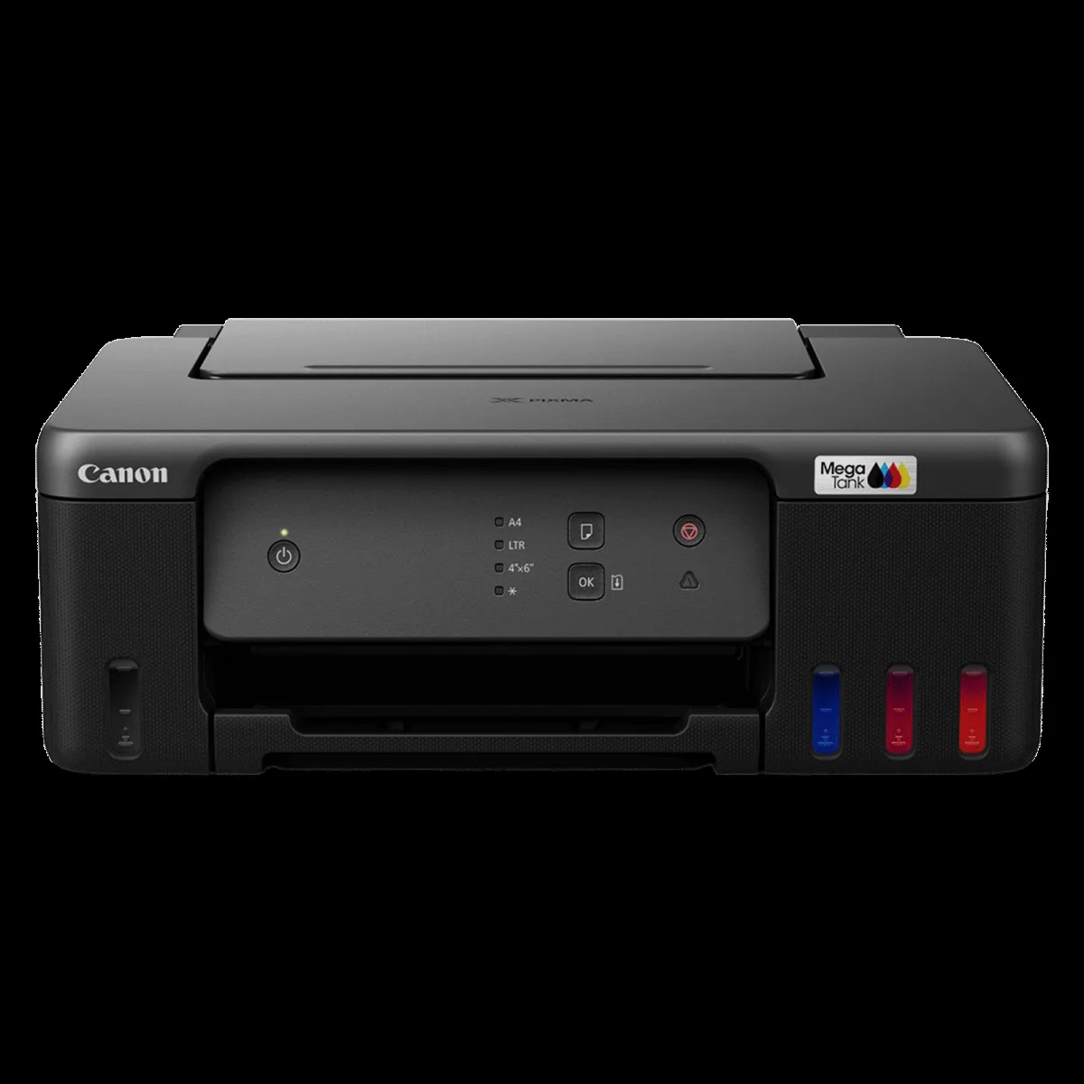 Canon Pixma G1737 Single Function Ink Tank Printer with 4 Ink Bottles Included (Low Cost Printing, Black)