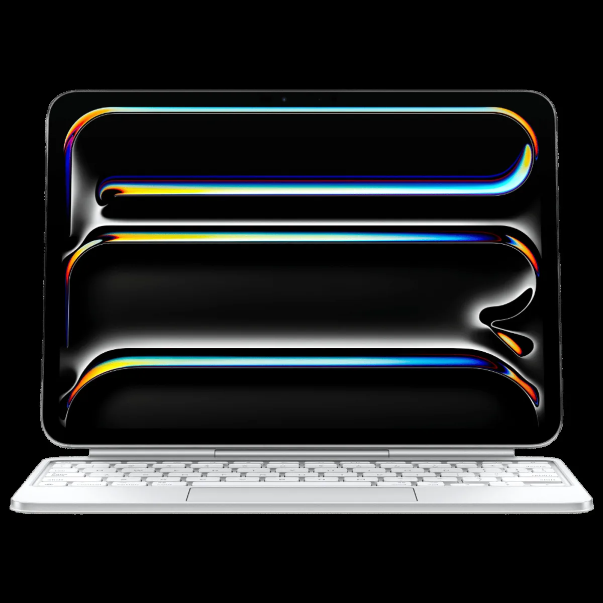 Apple Magic Keyboard for iPad Pro 11 Inch (M4) with Touchpad (Multi Touch Gestures, White)