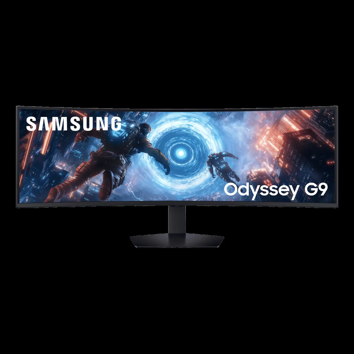 SAMSUNG Odyssey G9 124 cm (49 inch) DQHD VA Panel LED Backlit Curved Height Adjustable Gaming Monitor with AMD FreeSync Premium Pro