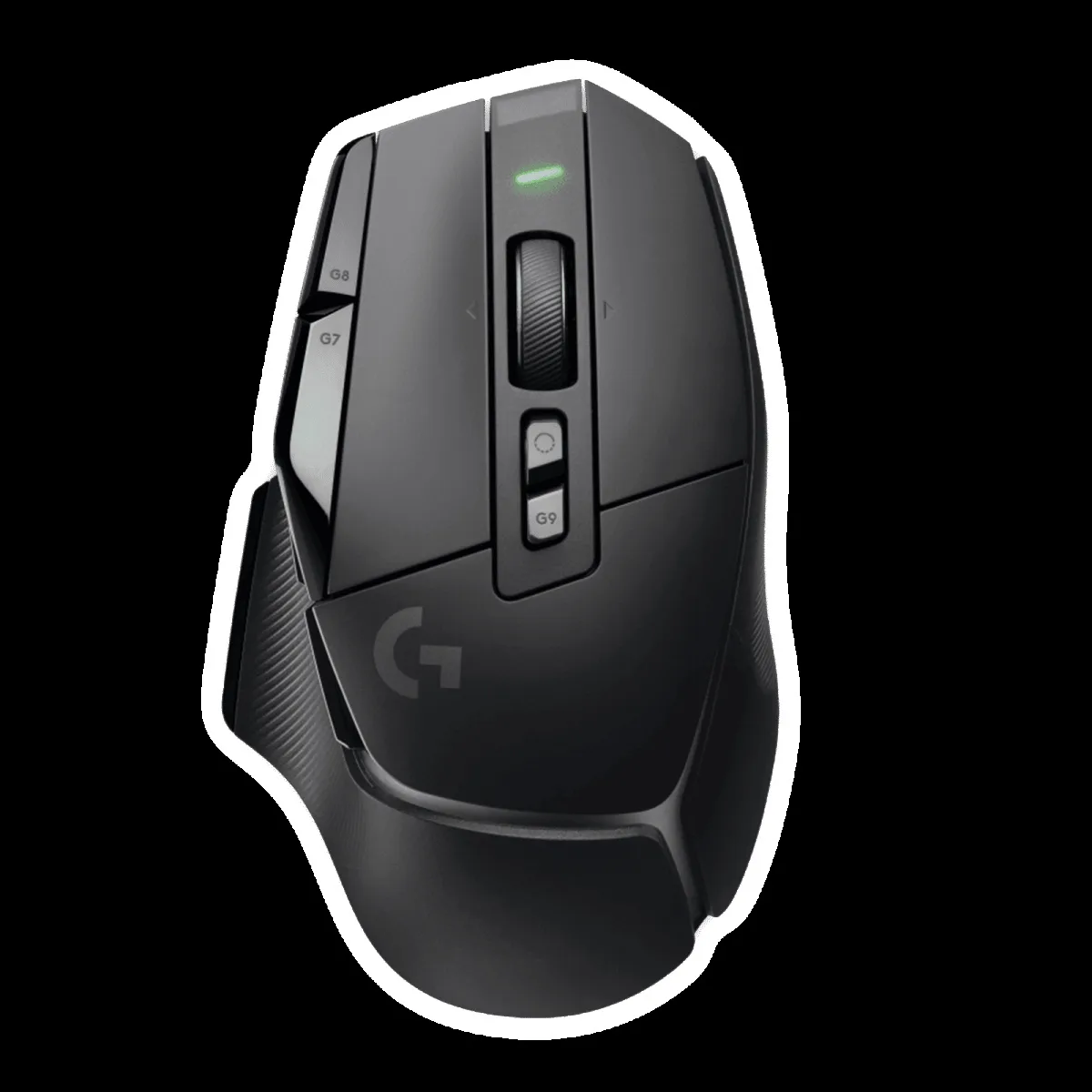 logitech G502 X Rechargeable Wireless Optical Gaming Mouse (25600 DPI Adjustable, Dual-Mode Scroll Wheel, Black)