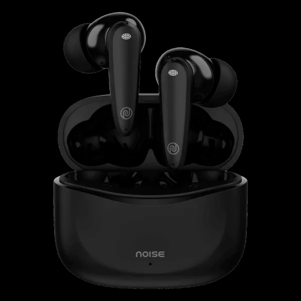 noise Buds VS106 TWS Earbuds with Environmental Noise Cancellation (IPX5 Water Resistant, Instacharge, Jet Black)