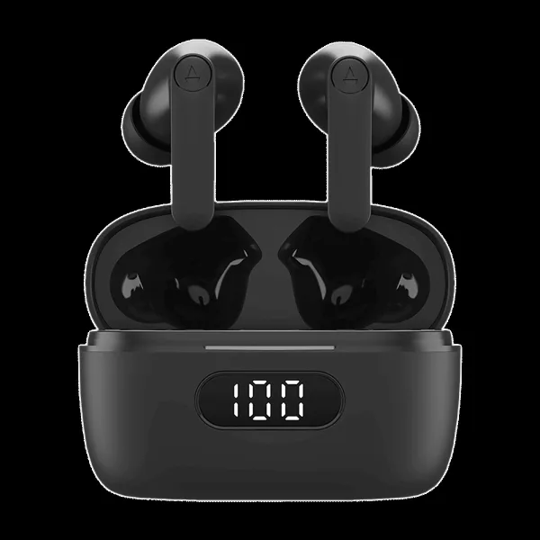boAt Airdopes 121 Pro TWS Earbuds with Environmental Noise Cancellation Technology (IPX4 Water Resistance, ASAP Charge, Black)