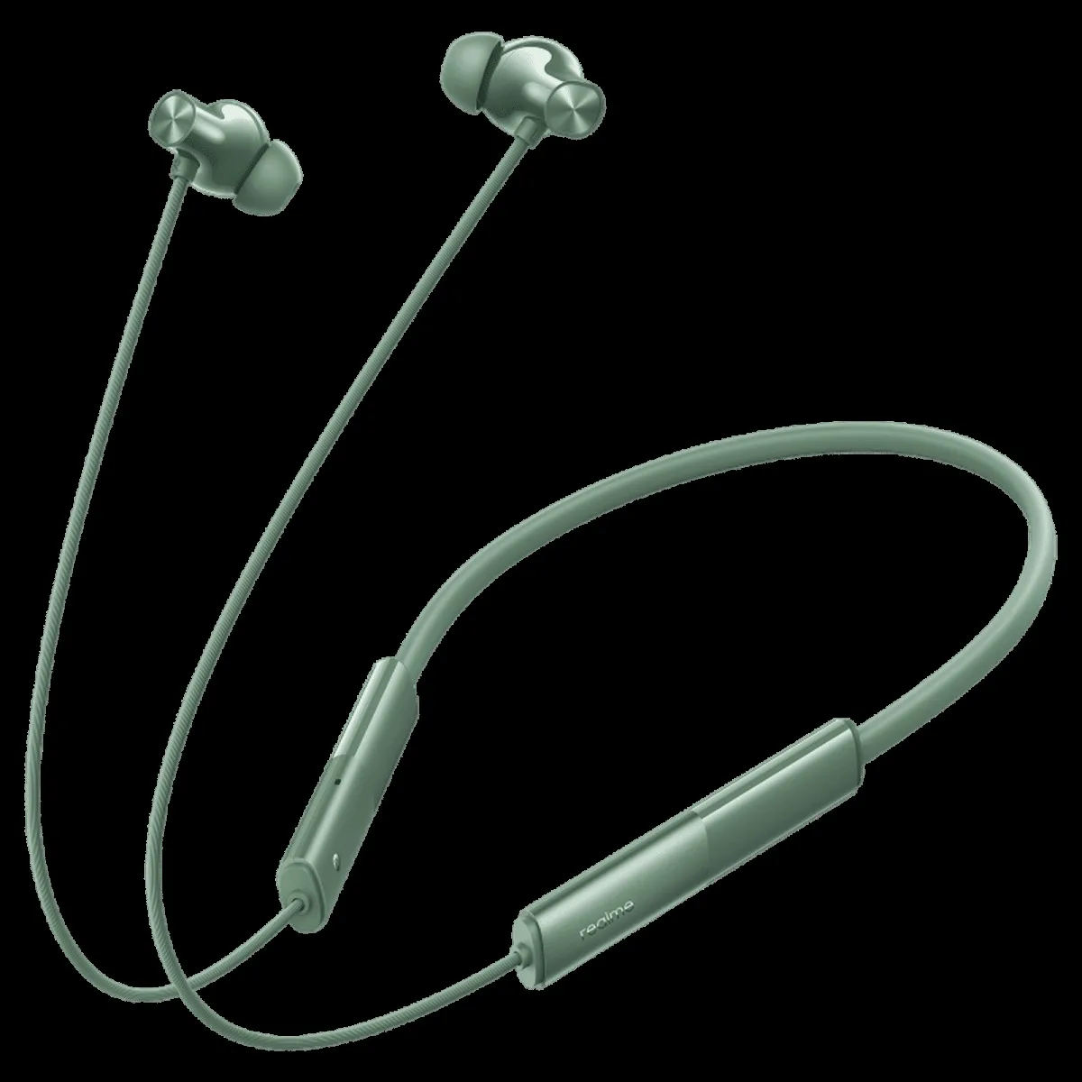 realme Buds Wireless 3 Neo RMA2305 Neckband with Environmental Noise Cancellation (IP55 Water & Dust Resistant, 32 Hours Playtime, Green)