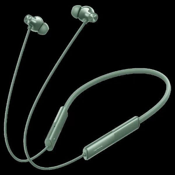 realme Buds Wireless 3 Neo RMA2305 Neckband with Environmental Noise Cancellation (IP55 Water & Dust Resistant, 32 Hours Playtime, Green)