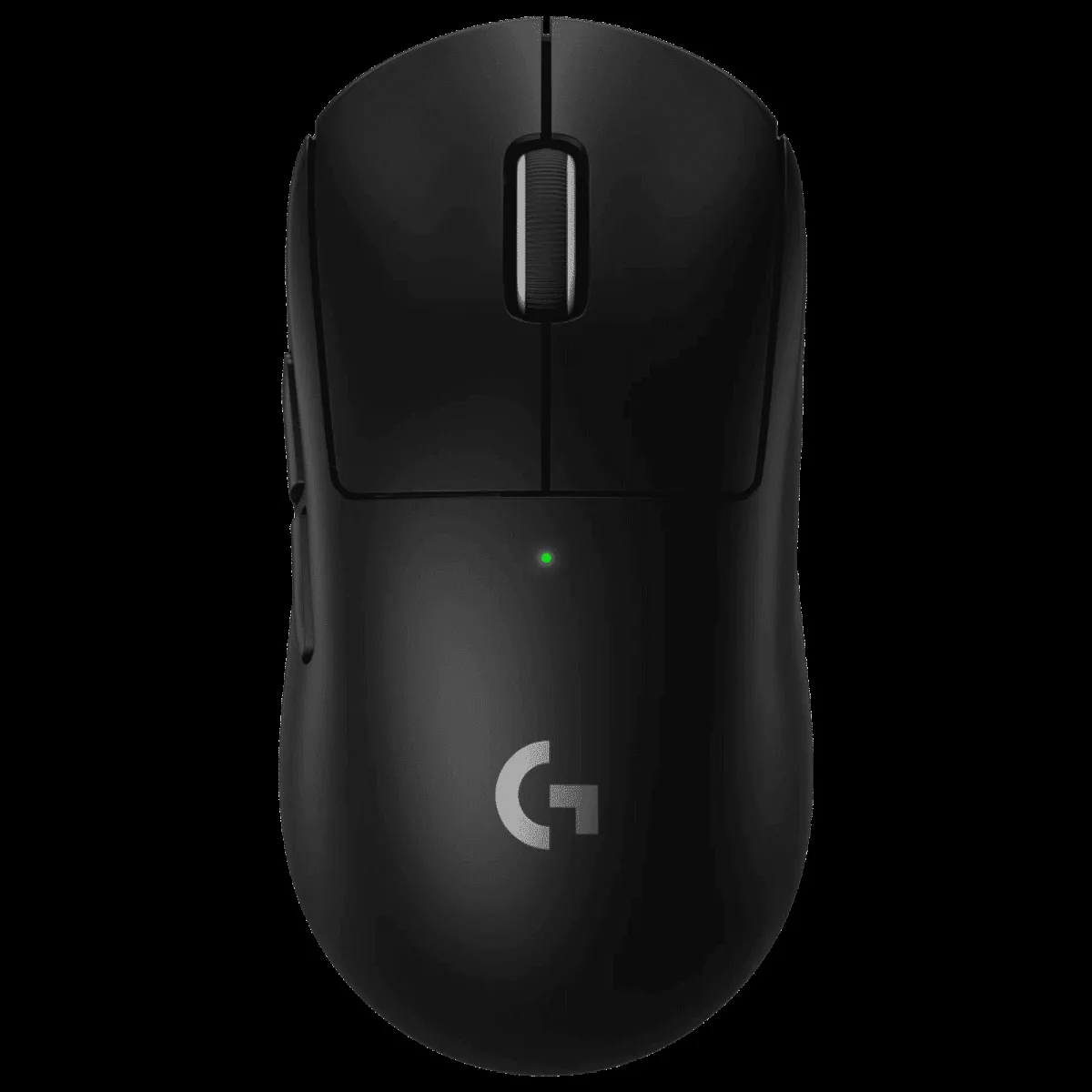 logitech Pro X Superlight 2 Rechargeable Wireless Optical Gaming Mouse with Lightforce Hybrid Switches (32000 DPI Adjustable, No Additive PTFE Feet, Black)