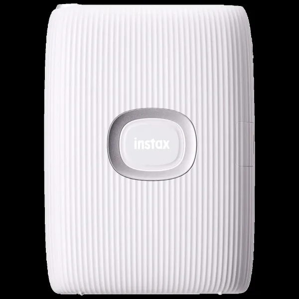 FUJIFILM Instax Mini Link 2 Bluetooth Smartphone Printer (Built-in Motion Control Feature, Clay White)