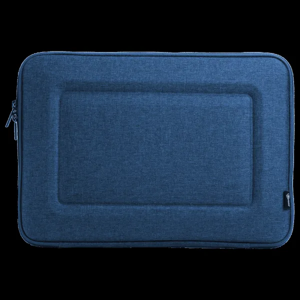 Sunmi SNMBCBL06 Polyester Laptop Hard Shell Sleeve for 14 Inch Laptop (Inner Smooth Velvet Lining, Blue)