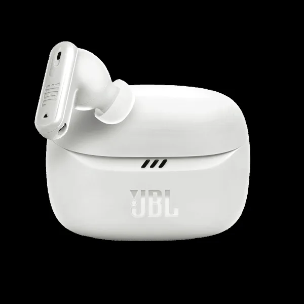 JBL Tune Beam 2 TWS Earbuds with Adaptive Noise Cancellation (IP54 Water Resistant, 48 Hours Playback, White)