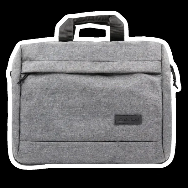 GRIPP Cello Slim Fabric, TPU Laptop Sleeve for 13.3 & 14 Inch Laptop (Water Repellent, Grey)