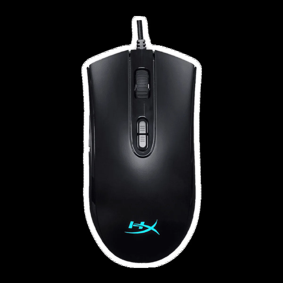 HyperX Pulsefire Core Wired Gaming Mouse with Macro Customization (6200 DPI, 7 Programmable Buttons, Black)