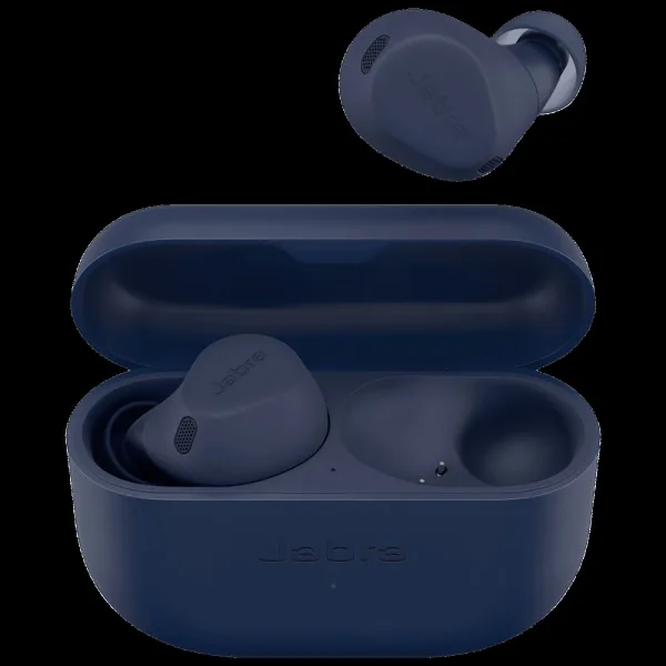 Jabra Elite 8 Active TWS Earbuds with Active Noise Cancellation (IP68 Water and Sweatproof, 32 Hours Playback, Navy Blue)