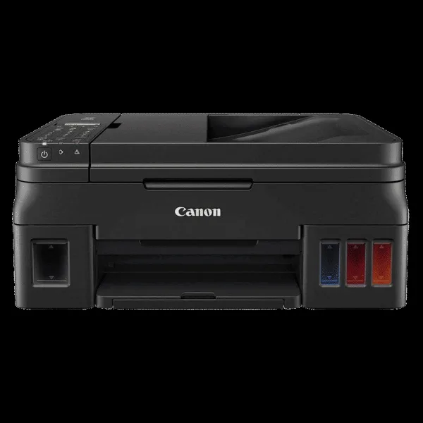 Canon PIXMA G4010 All in One Wi-Fi Ink Tank Printer with Fax for High Volume Printing (Contact Image Sensor, Black)