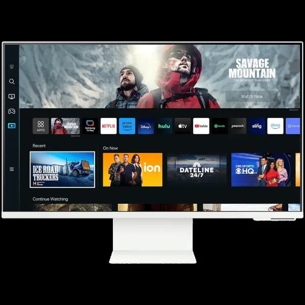 SAMSUNG Smart M8D 81.28 cm (32 inch) Ultra HD 4K VA Panel Monitor with 10W Inbuilt Speakers