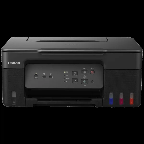 Canon Pixma G3730 Multi Function Wi-Fi Ink Tank Printer with Small Ink Bottles (Mobile & Cloud Printing, Black)