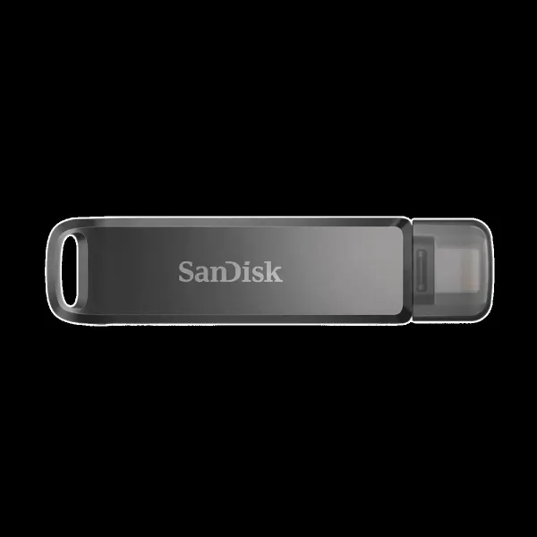 SanDisk iXpand Luxe 64GB USB Type C (3.0) Pen Drive (Dual-Purpose Swivel with Keyring Hole, Black)