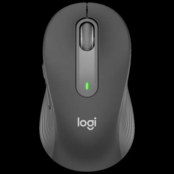 logitech Signature M650 Bluetooth Wireless Optical Performance Mouse (4000 DPI Adjustable, Multi Device Connectivity, Graphite)