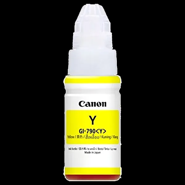 Canon Ink Cart GI-790 Pack Of 1 Ink Cartridge (0674C003AF, Yellow)