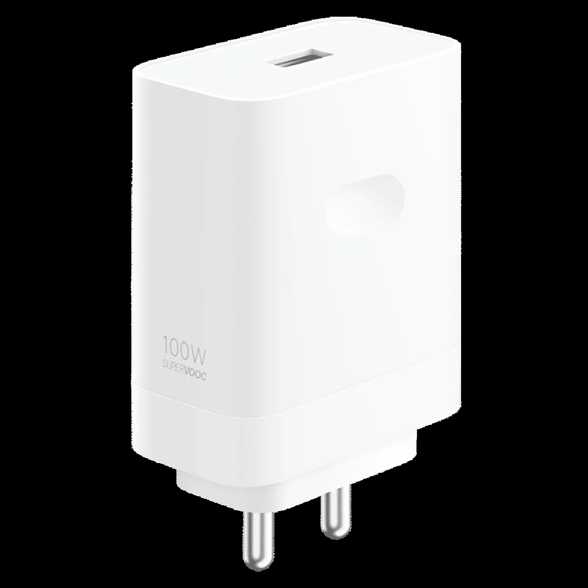 OnePlus 100W Type A SUPERVOOC Power Adapter (Adapter Only, Multi-Layers of Protection, White)