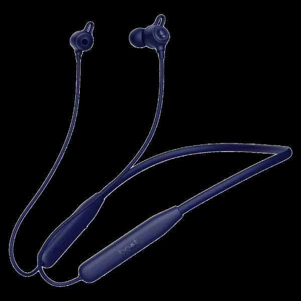 boAt Rockerz 109 Neckband with Environmental Noise Cancellation (IPX5 Water & Sweat Resistant, ASAP Charge, Cool Blue)
