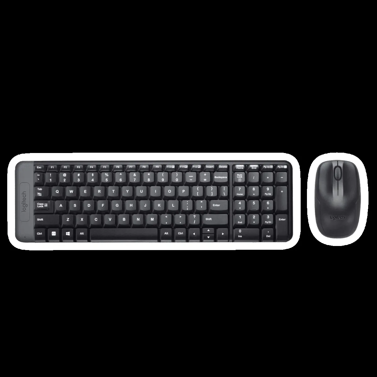 logitech MK220 Wireless Keyboard & Mouse Combo (Upto 5 Million Keystrokes, Black)