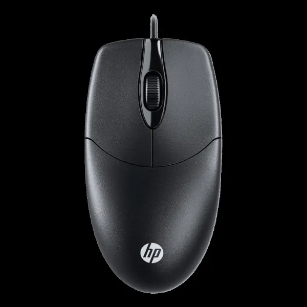 HP M050 Wired Mouse (1200 DPI, Optical Engine, Black)