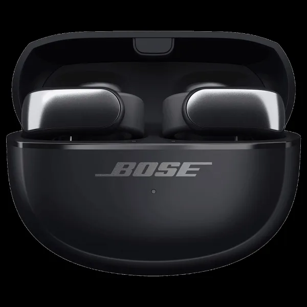 BOSE Ultra Open TWS Earbuds (IPX4 Water and Sweat Resistant, Upto 7.5 Hours Playback, Black)