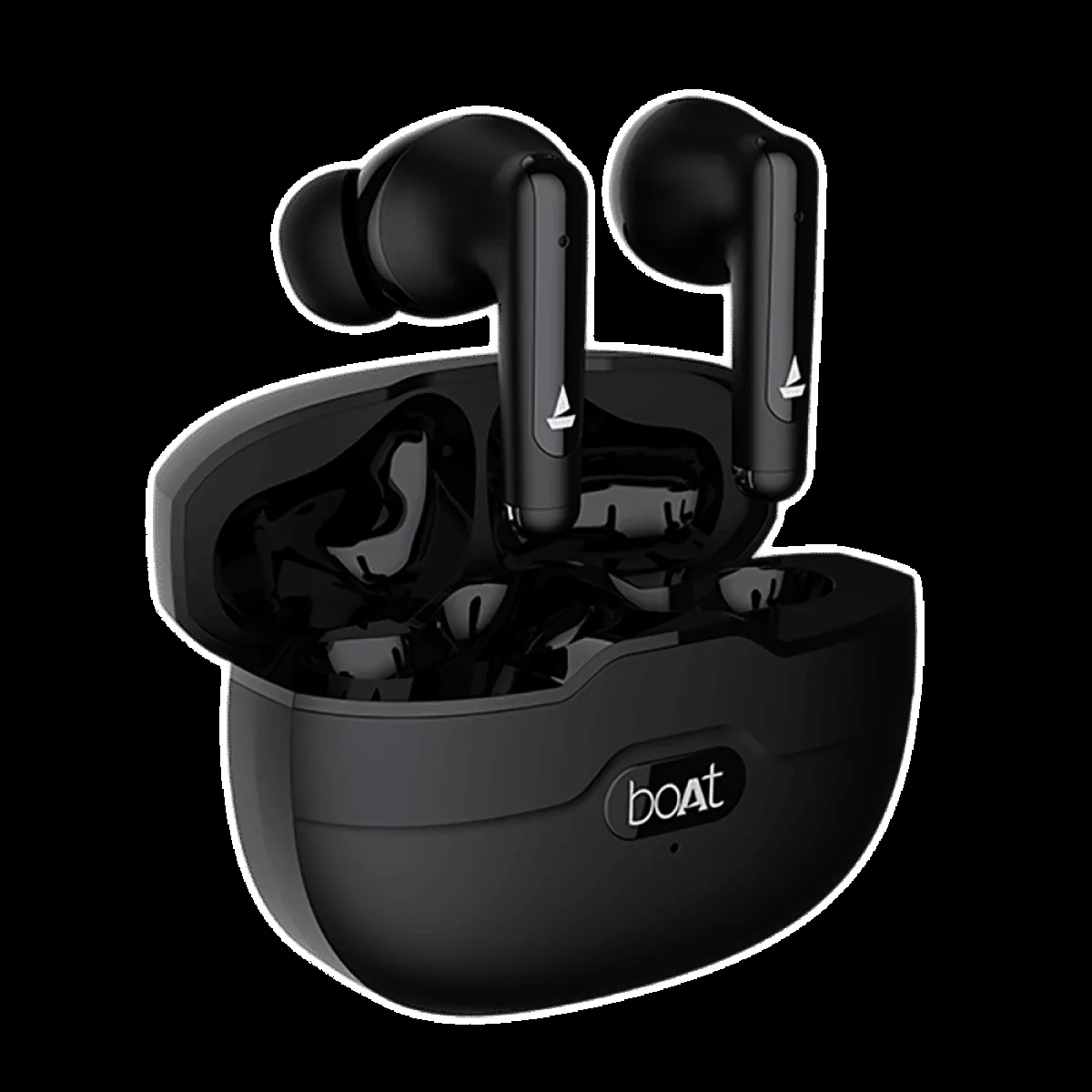 boAt Airdopes Unity TWS Earbuds with Active Noise Cancellation (IPX5 Sweat & Water Resistant, Asap Charge, Black)