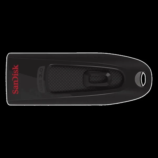 SanDisk Ultra 128GB USB (3.0) Pen Drive (Portable Design, Black)