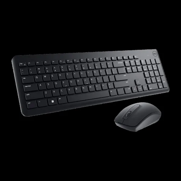 DELL KM3322W Wireless Keyboard & Mouse Combo (1000 DPI, Spill Resistant, Black)